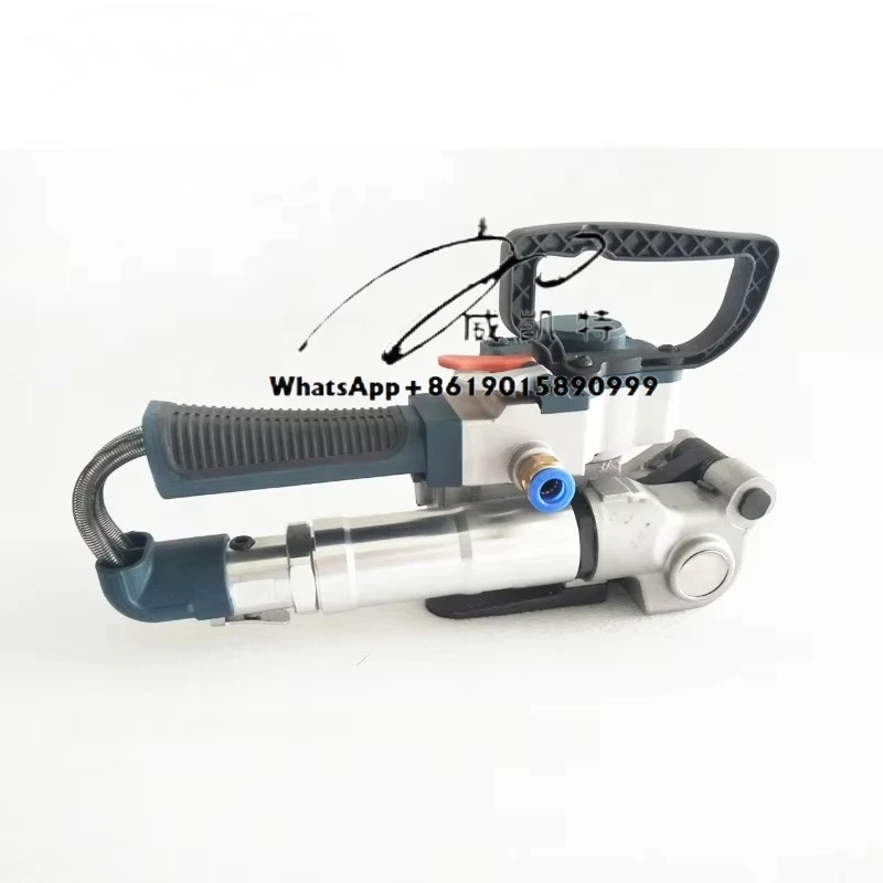 B19 Pneumatic Baler Carton Box Strapping Machine Tool Manual Automatic PET Tensioner Friction Welding Strapping Tool