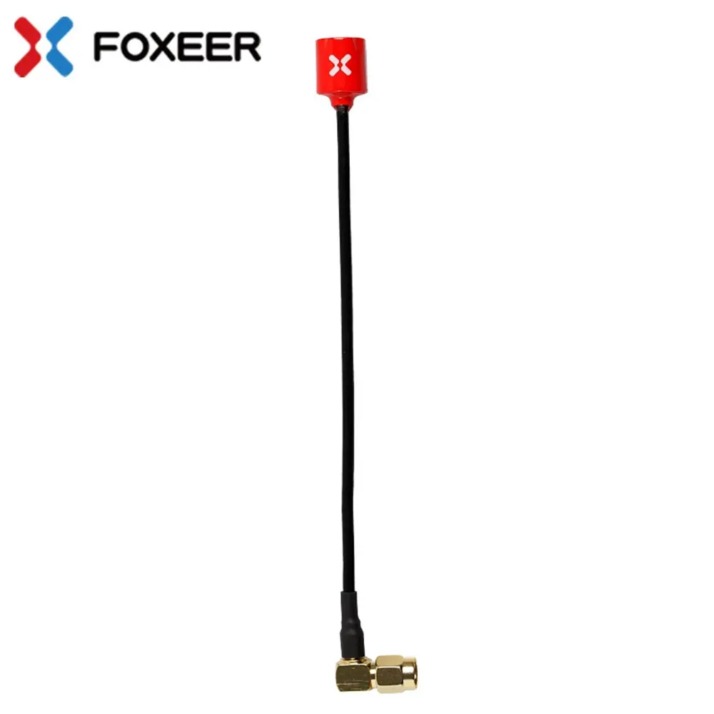 Foxeer Micro Lollipop 150mm 5,8G 2.5dBi Omni Angle SMA RHCP antena para RC FPV Racing gafas de estilo libre Fatshark EV200D