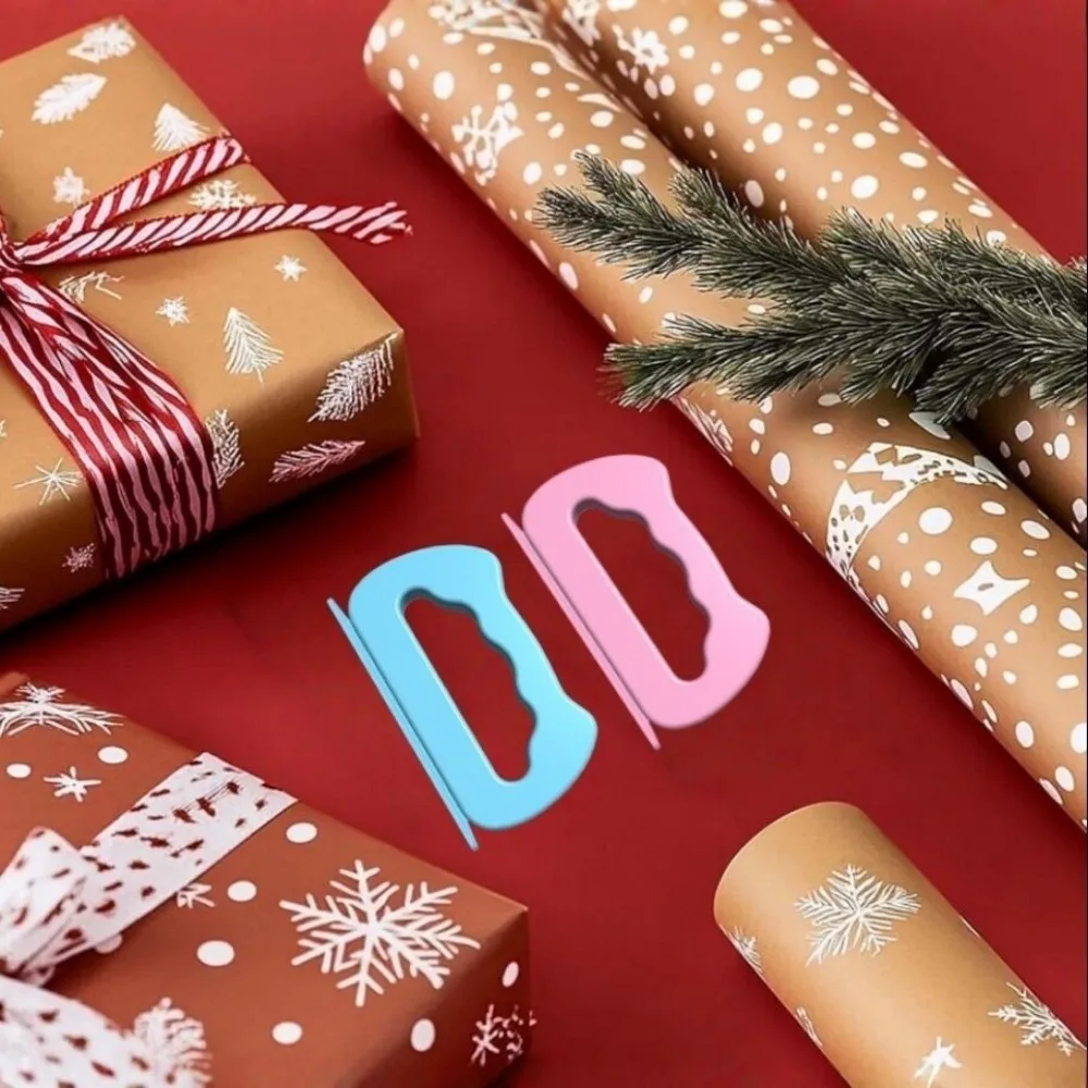 Craft Roll Portable Wrapping Paper Cutter Sliding Heavy Duty Paper Trimmer Multi-Use Easy Cutting Gift Wrap Trimmer Household