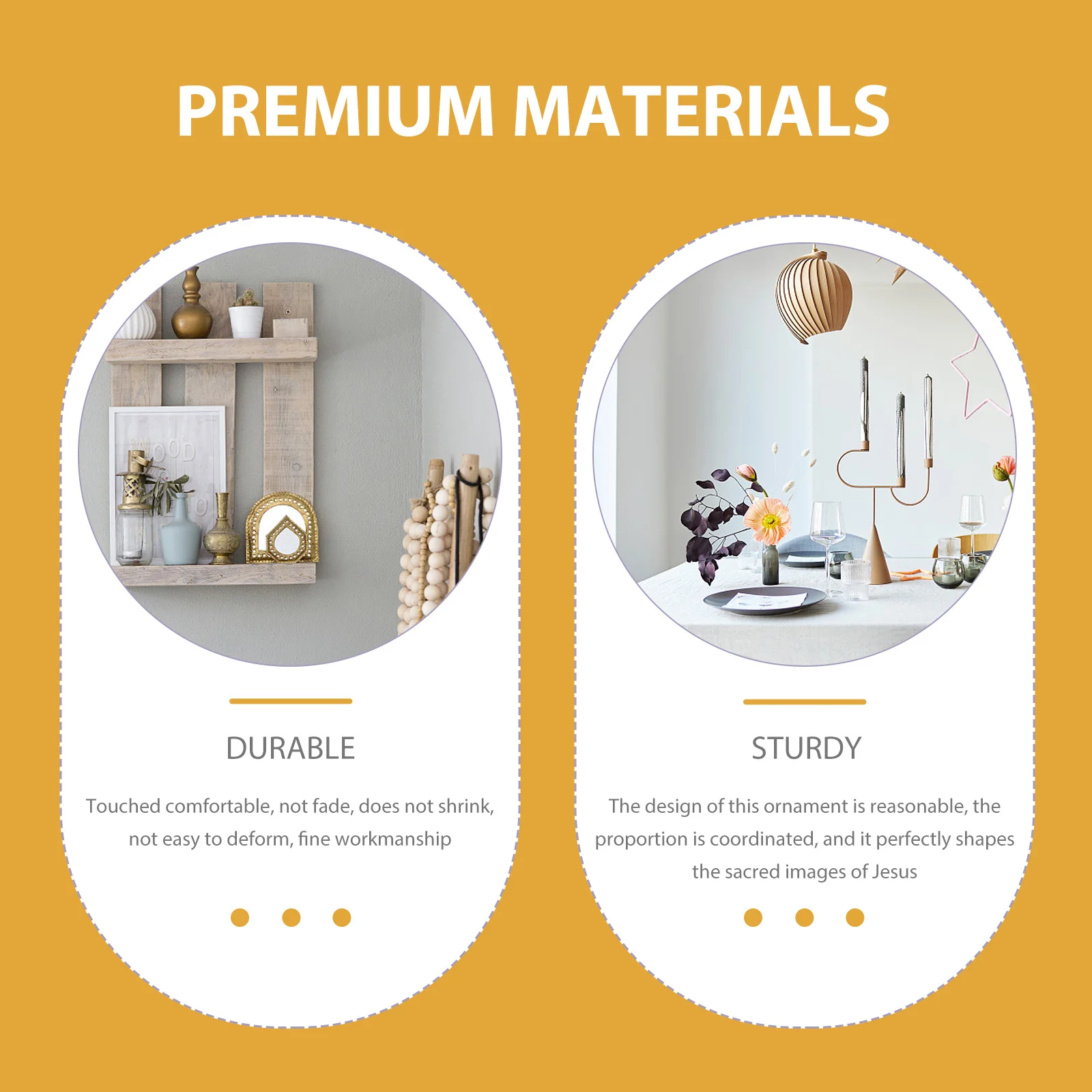 

Religious Resin Statue of Jesus Elegant Church Decor Touch Friendly Non Deform Art Piece for Living Room Shelf