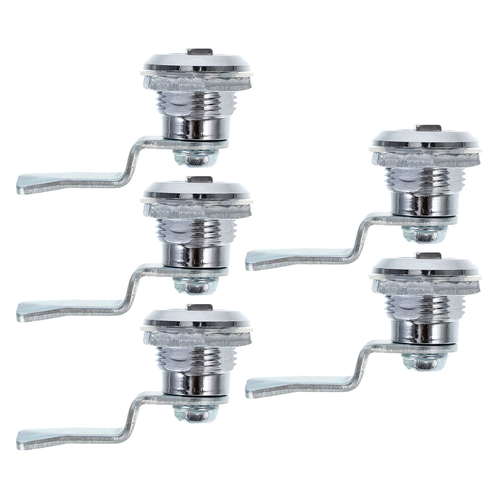 

5 Pcs HighStrength Zinc Alloy for Filing Cabinet Door Triangle Key Silver Electric Security File Storage Box