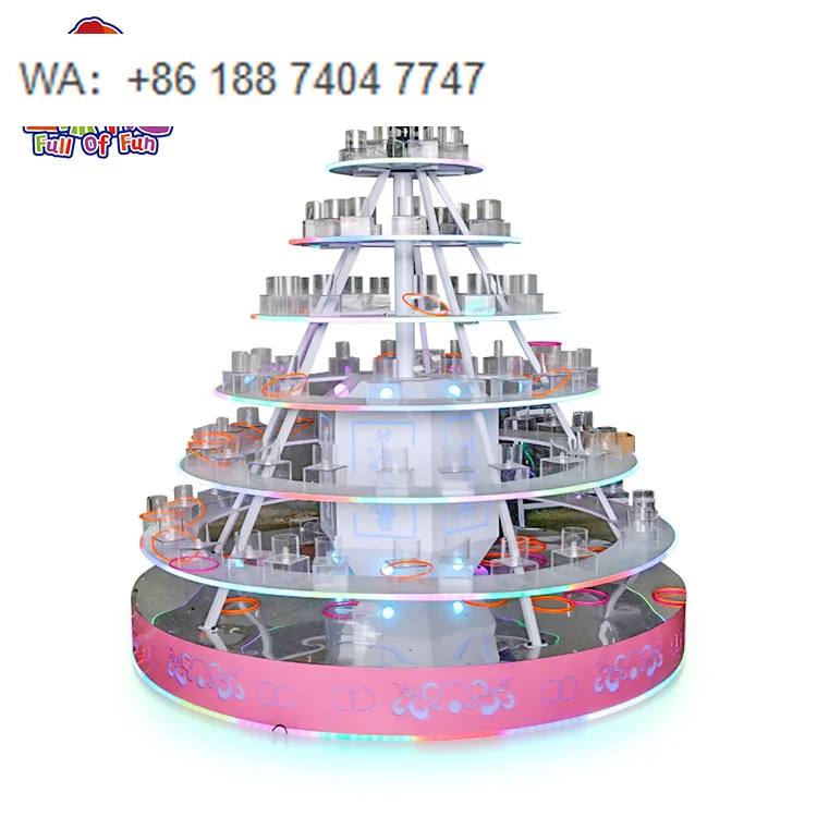 Newest Outdoor Amusement Park Attractions  Lucky  Ring Toss Game Set Ring Toss Carnival Games Ring Throwing Gift Game Machine