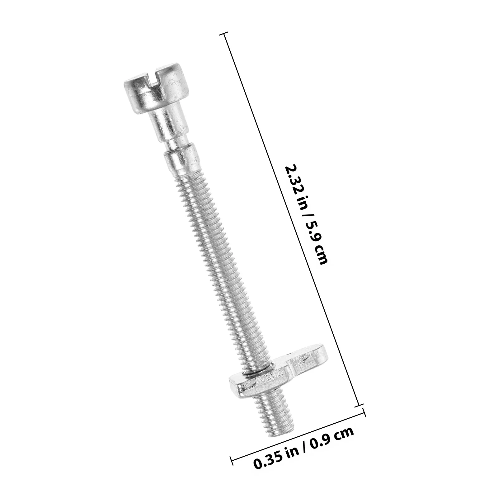 2 مجموعة سلسلة الموتر الضابط طقم مسامير ربط للوحة دليل المنشار 530016110 530015826 530069611 المسمار تعديل المعادن #6