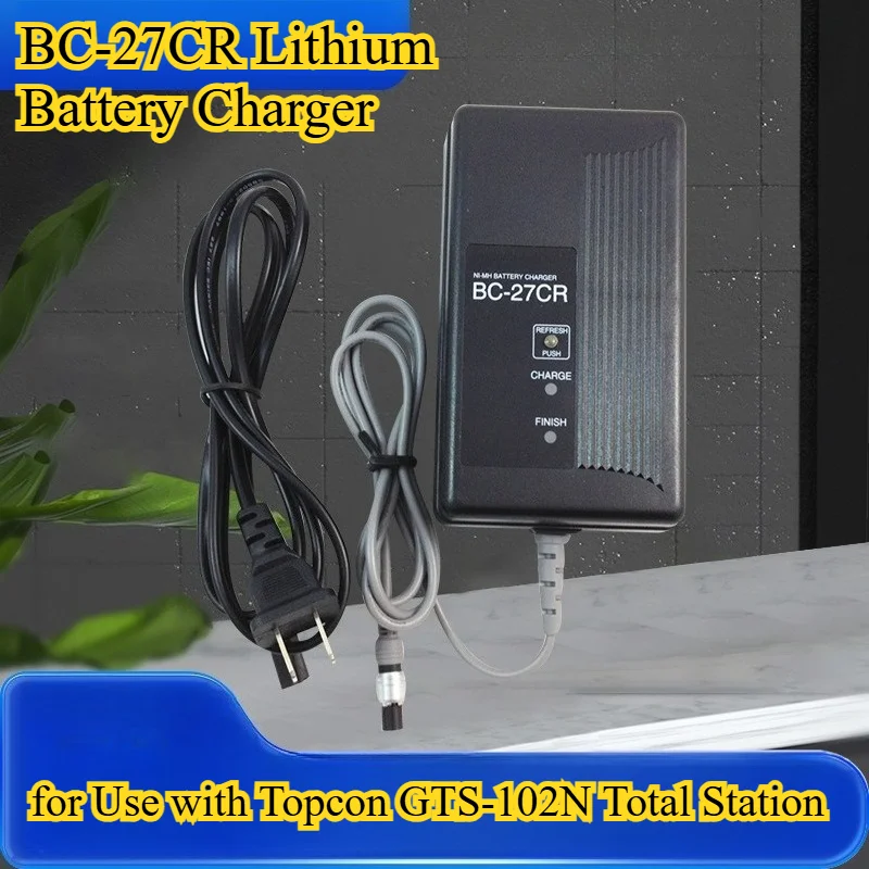

BC-27CR Lithium Battery Charger Is Suitable for Use with Topcon GTS-102N Total Station