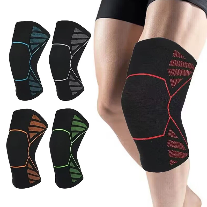 

1Pc Knee Pads Compression Kneepad Knee Braces For Arthritis Joint Support Sports Safety Volleyball Gym Sport Brace Protector