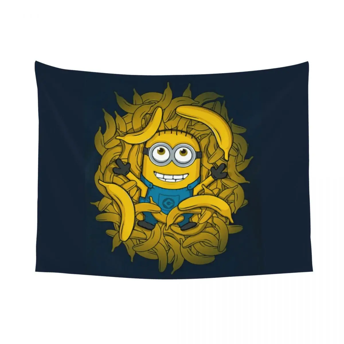 Custom Minions Anime Manga Hippie Tapestry for Living Room Dorm Decoration Tapestries Home Decor