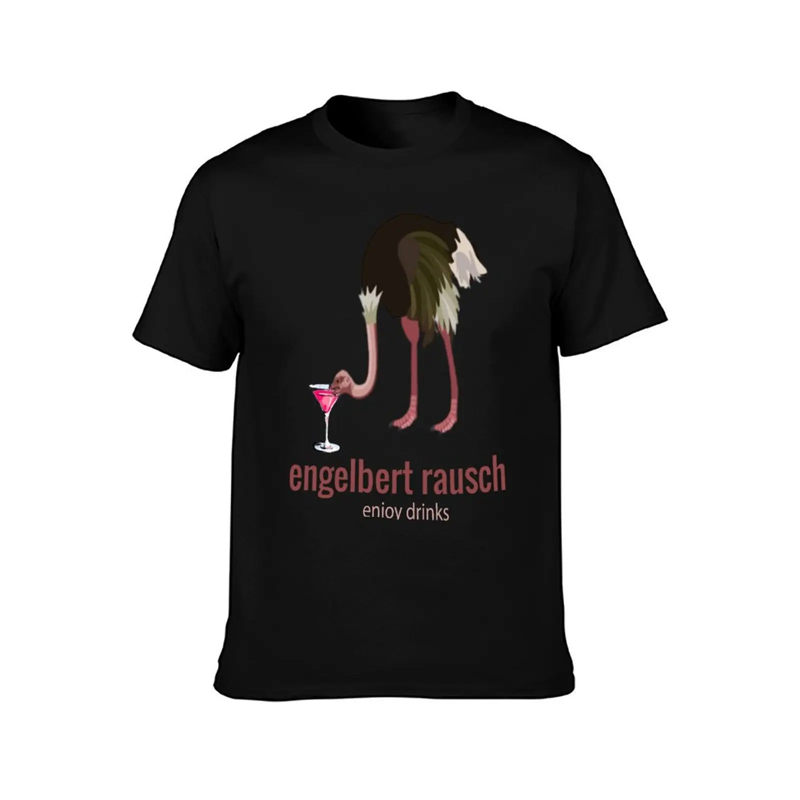 Engelbert Rausch Enjoy Drinks T-Shirt Urban Style Print T-Shirt