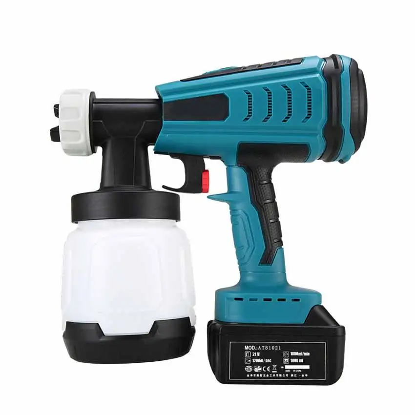 18V Portable 700W High Voltage DIY Professional Air Compressor Power Spray  Paint Customized Lithium Battery 18V Portable