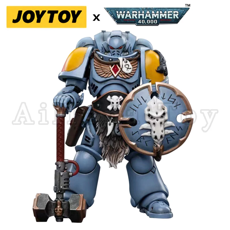 JOYTOY 1/18 Action Figure 40K Space Wolves Claw Pack Sigyrr Stoneshield Anime Collection Military Model