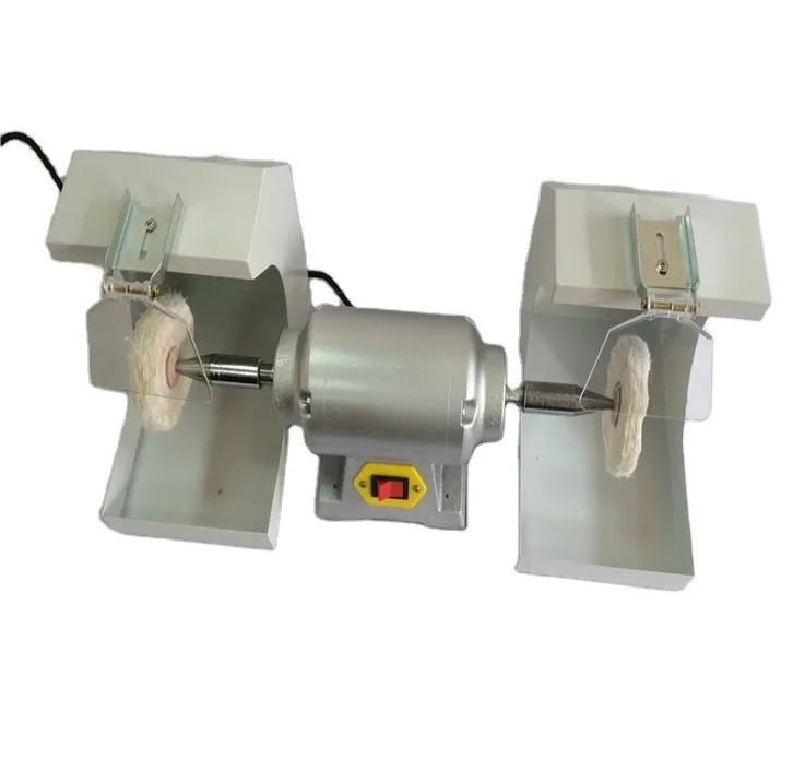 Polisher Polishing Machine Laboratory Lathe Buffing Grinding for Jewelry Polishing Burnishing Casting
