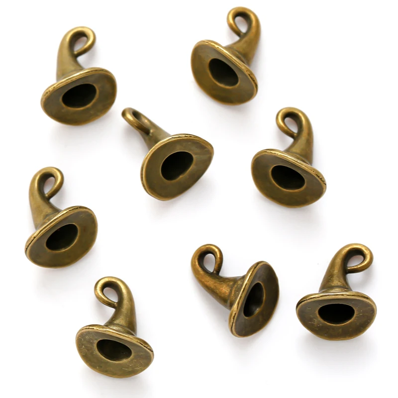 15pcs Wizard Hat Charm Set for Key Chains and Bracelets