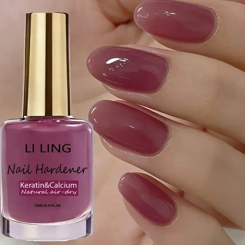 Icy Waxberry Polish: Quick-Dry, No-Bake, Easy, with Keratin & Calcium, Hardens, Fast DIY, Essential for Busy Nail Art Lovers.