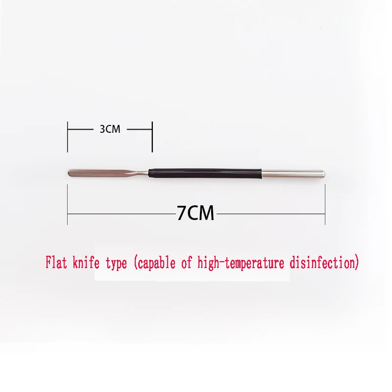 Elektrische Mes En Ionische Chirurgie Universele Elektrode Naald Platte Mes Draad Wolfraam Naaldmes Kop Voor Hoge Temperatuur En