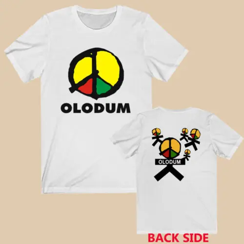 

Мужская белая футболка Olodum, размер S-3XL