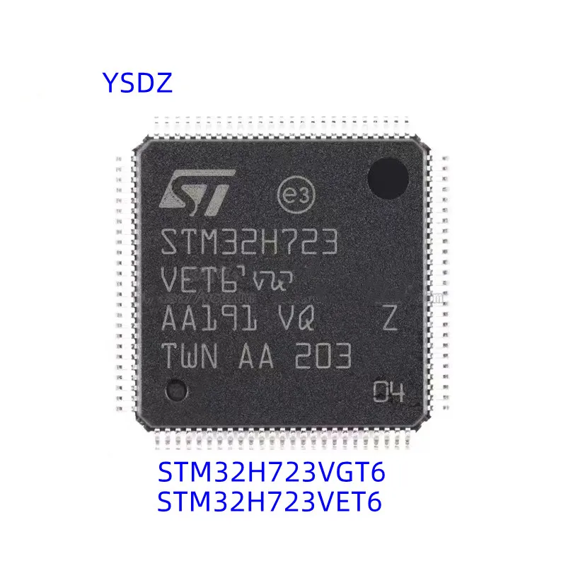 

100% New 1PCS STM32H723VGT6 STM32H723VET6 STM32H723V STM32H723 IC MCU Chip LQFP-100