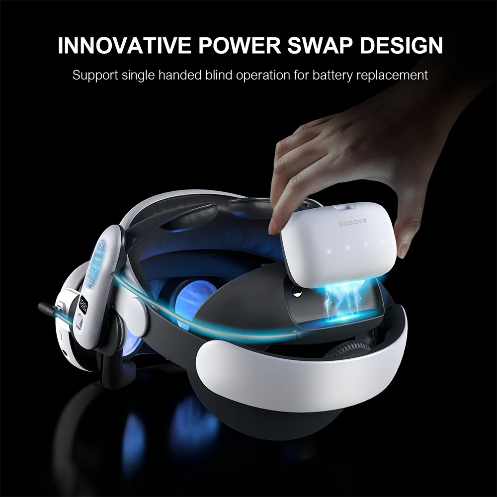 ヘッド付きスーパーストラップ,BOBOVR-S3プロ,メタクエスト3,エアコン