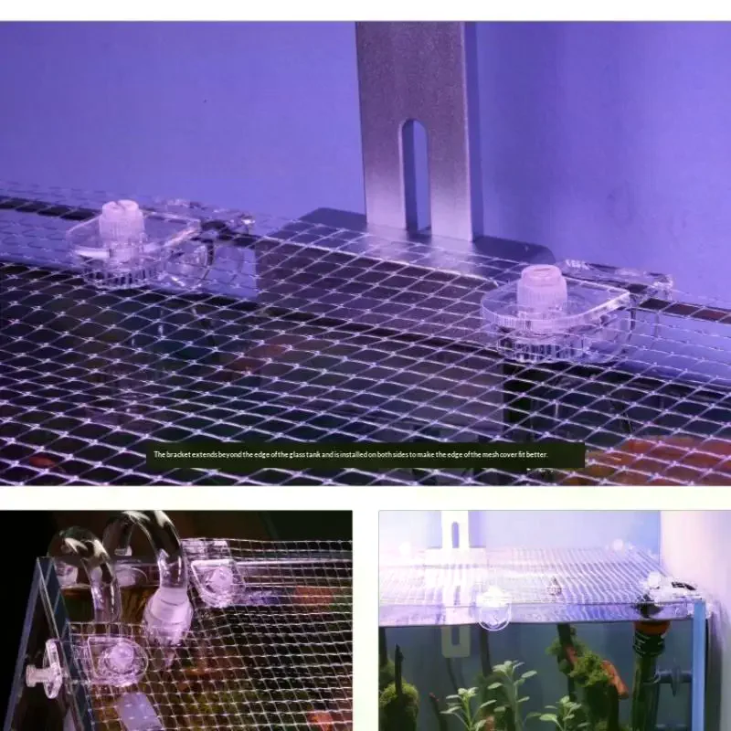 1 Peça Rede Anti-Salto para Aq - Aquarium Fish Jump Guard avaliação e preço