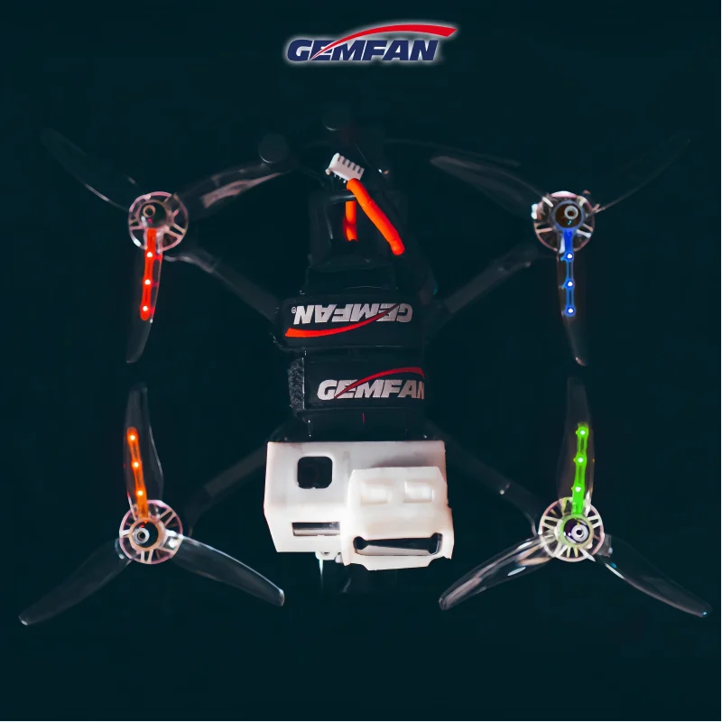Qianfeng Hurricane51433-3 FPV Quadcopter, High-Efficiency, Explosion-Resistant, Three-Blades, 5-Inch Propeller