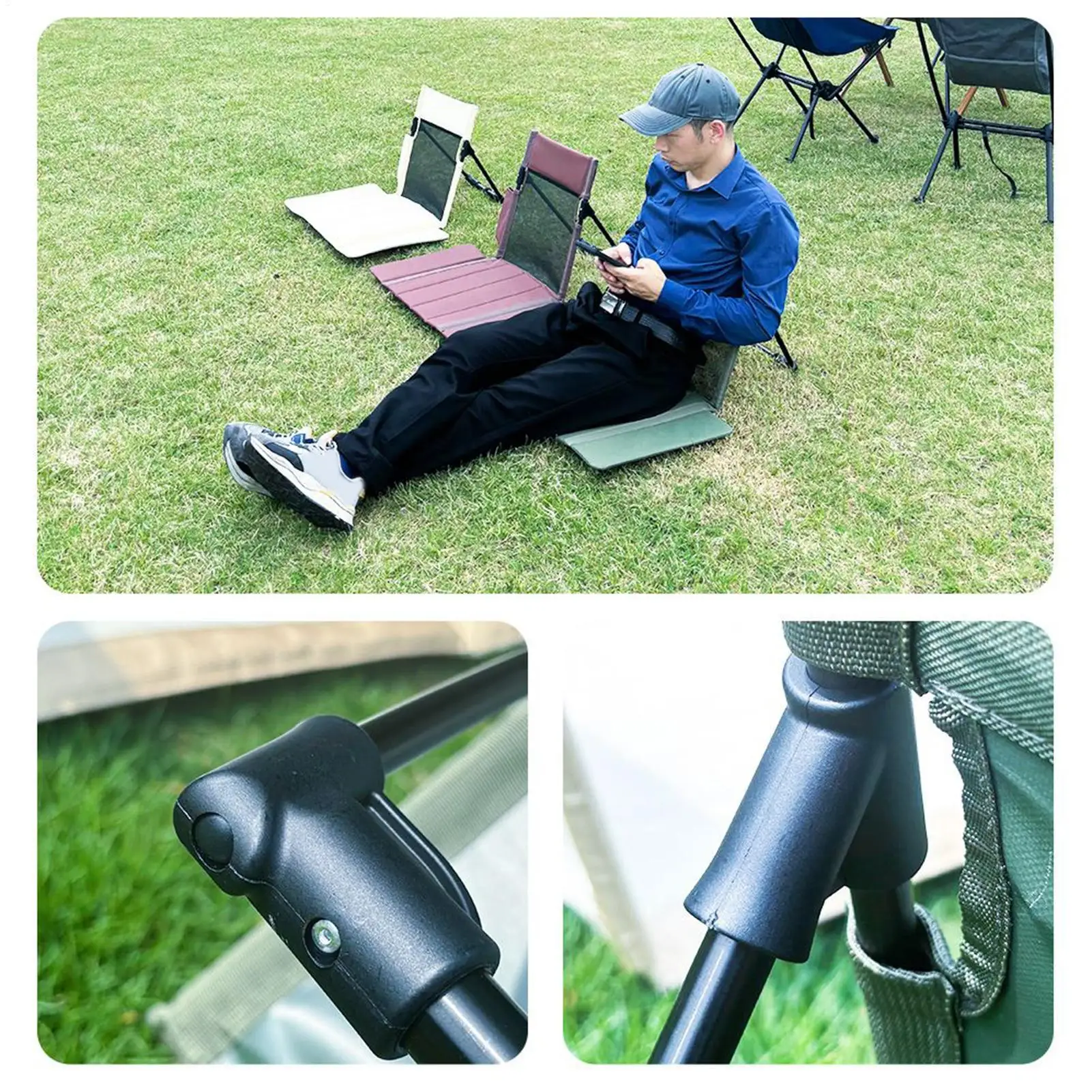 

Сиденья для стадиона с поддержкой спины, складные сиденья для улицы, портативные сиденья со спинкой для пляжной рыбалки, путешествия, лужайки, стадиона