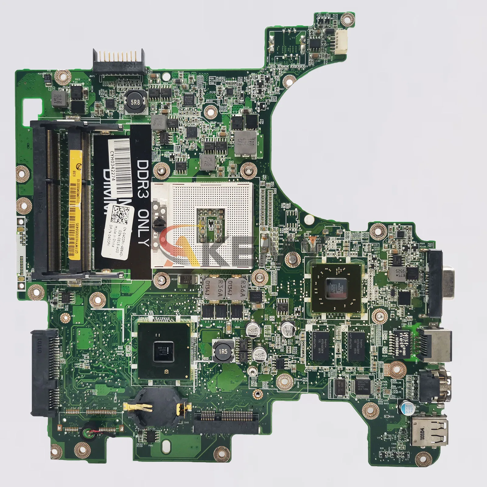 Материнская плата DA0UM3MB8E0 для Dell Inspiron 1564 1764 CN-0953PN CN-06T28N 6T28N 00W15K DDR3, материнская плата для ноутбука протестирована нормально