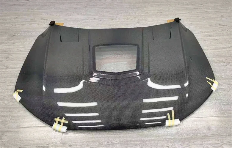 High quality YL style carbon fiber transparent hood for  A6 S6 RS6 2012-2018