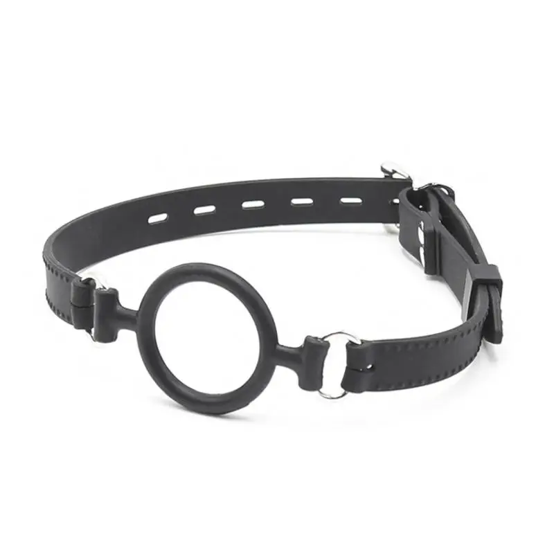 New Oral Restraints Band Bondage O Ring Open Mouth Gag Ball Sex Toys For Couples Accessories Leather Adult Products - view 3