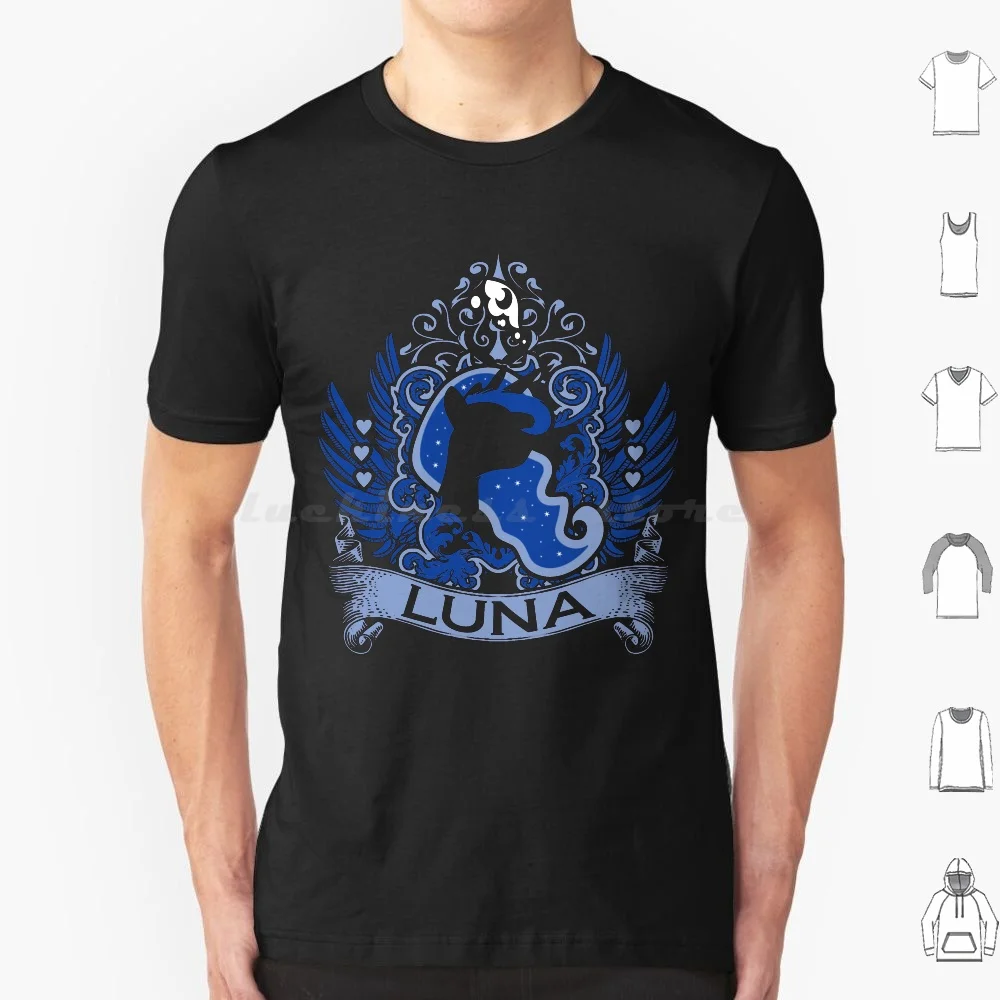 Luna-Limited Edition-V1 T Shirt 6Xl Cotton Cool Tee My Little Brony Bronies Pegasisters Mlp Friendship Is Magic Equestria