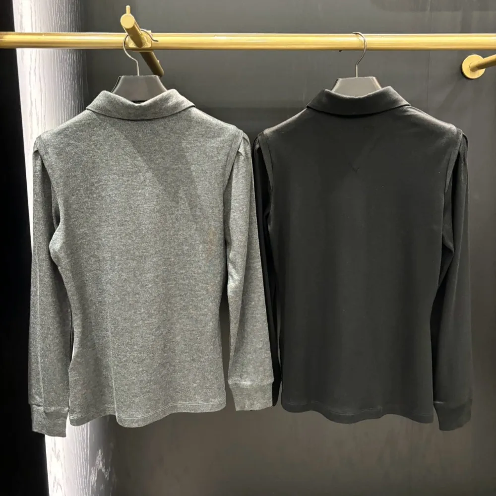 Women's Golf Long Sleeve Top 2026 Fall New Korean Style Comfortable Skin-Friendly Breathable Versatile Sporty Casual Soft Daily