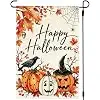 Happy Halloween Garden Flag 12 x18 Inch Outdoor Yard Flags jjp