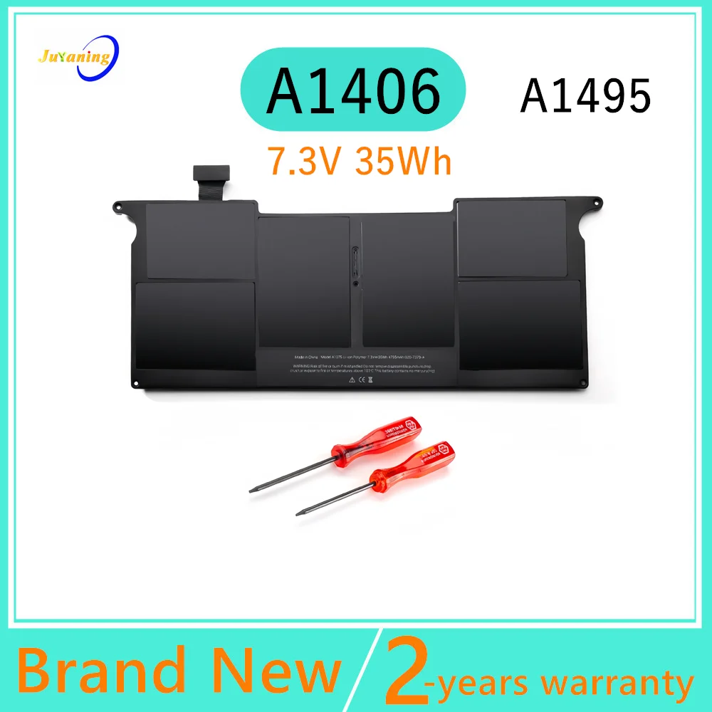 

A1406 7.3V 35WH Laptop Battery For Apple MacBook Air 11" A1370 2011 Version A1465 (2012-2015 )Version A1495