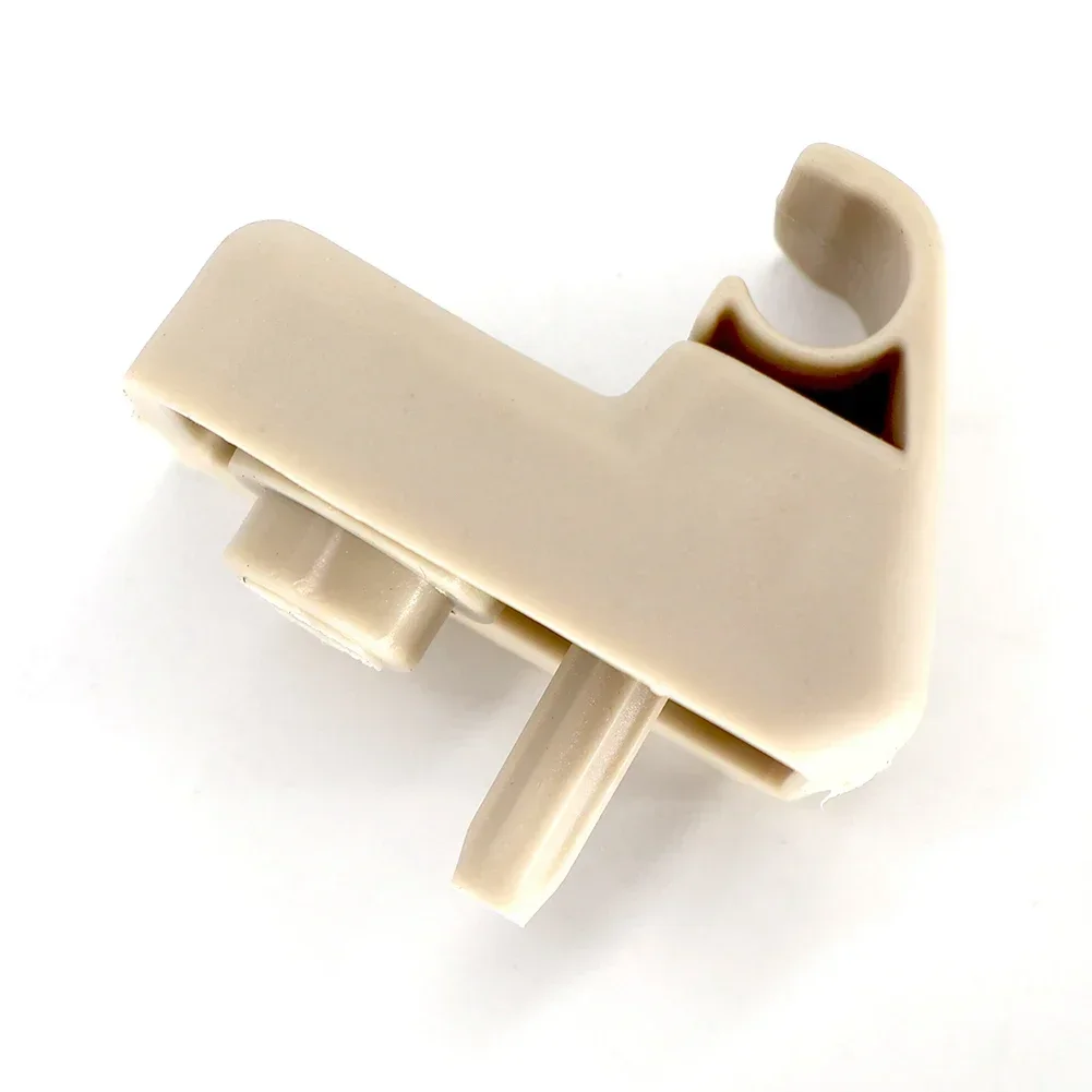 Car Sunshade Bracket Clip 735411088 Fit For Fiat Car Sun Visor Bracket Beige ABS Sun Visor Car Accessories Replacement
