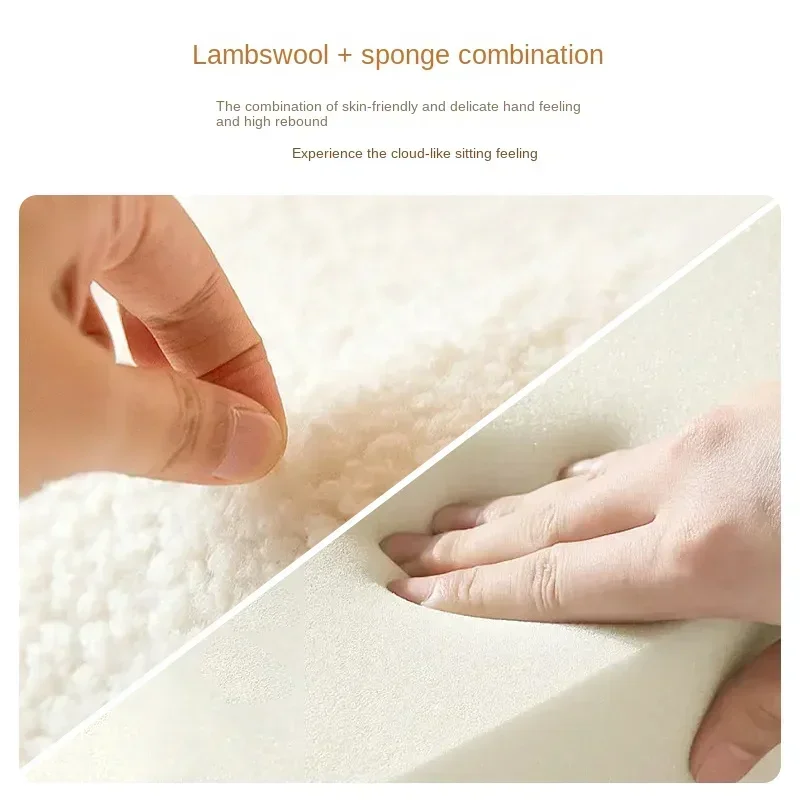 Portable Solid Wood Baby Sofa Chair Kids Reading Stool with Modern Backrest Design - Comfortable Base for Children