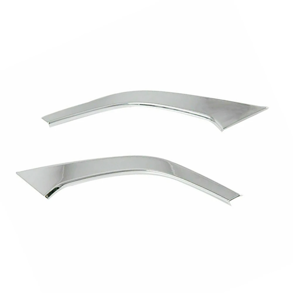 

2 шт. хромированный задний бампер автомобиля, противотуманные фары, накладки из АБС-пластика для Toyota Highlander 2020 2021 2022, аксессуары для стайлинга автомобилей