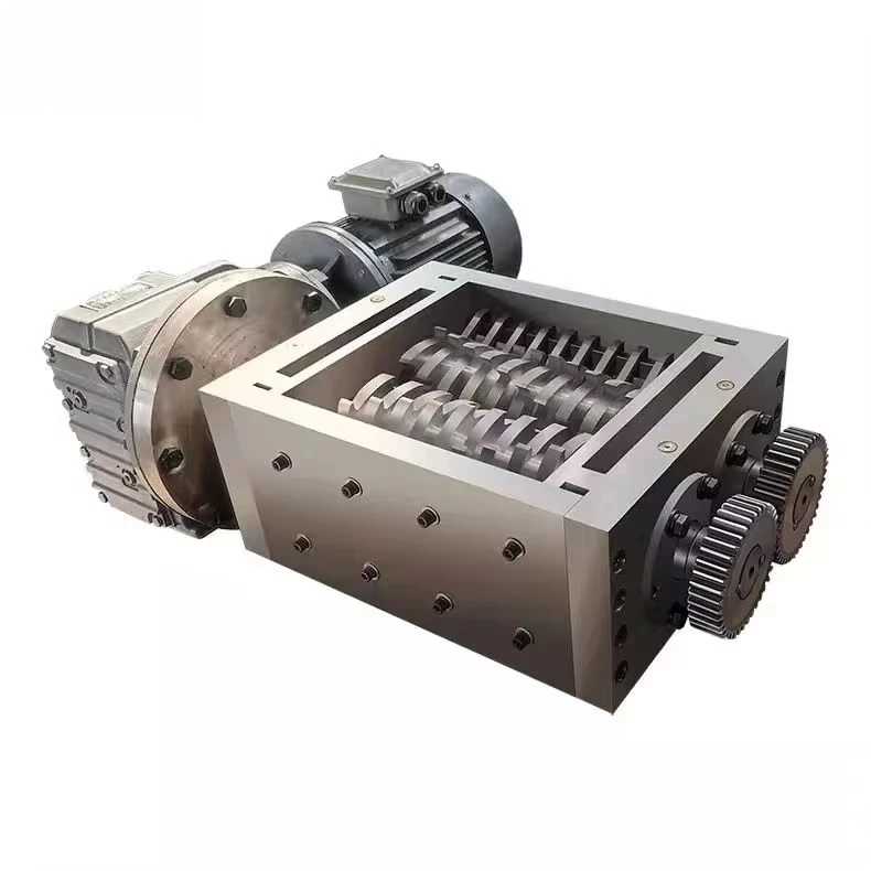 Industrial Twin Shaft Plastic Shredder Blades Double Shaft Rubber Tyre Shredder Plastic Shredder Blade Box
