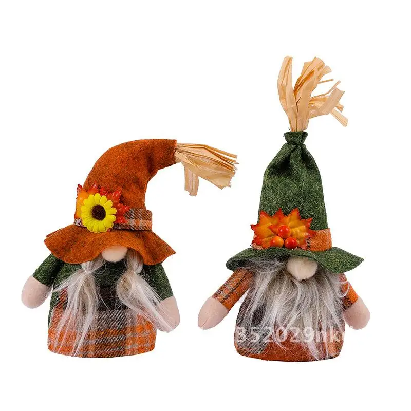 

Christmas Decorations Faceless Old Man Doll Pendant Doll small size Harvest Doll Standing Doll