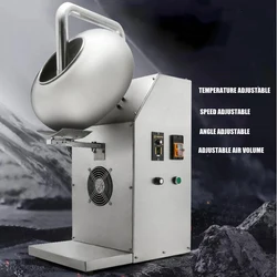 Coating Machine Laboratory Small Stainless Steel Seed Tablets Sugar Coating Machine Pills Polishing Machine