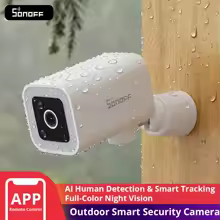 Caméra de sécurité intelligente extérieure 2K HD avec détection SONOFF CAM-B1P