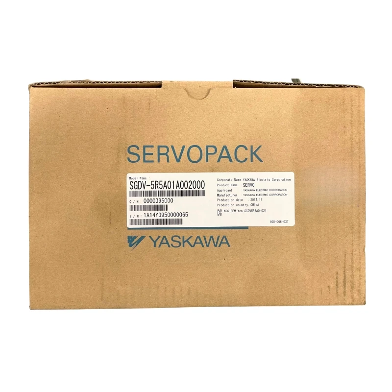 

Совершенно новый сервопривод Yaskawa SGDV-5R5A01A002000, гарантия 1 год