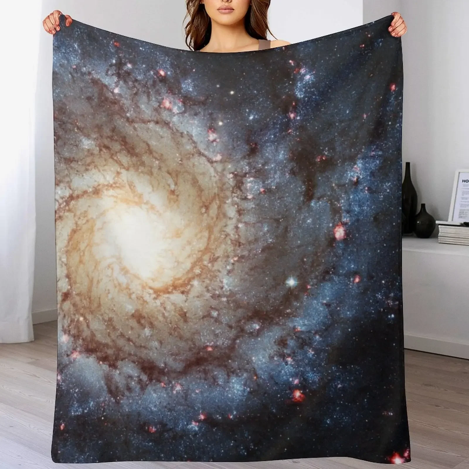 

Spiral Galaxy Throw Blanket Tourist cosplay anime Luxury Brand Blankets