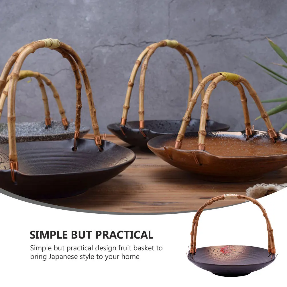 

Decorative Snack Basket Fruit Holder Basket Home Fruit Tray Practical Basket