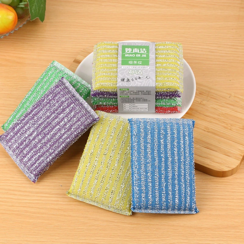 Double Side Dishwashing Sponge, Pot Dish Wash Sponges, Household Kitchen Cleaning Tool, Tableware Dish Washing Brush, 1/30pcsPc