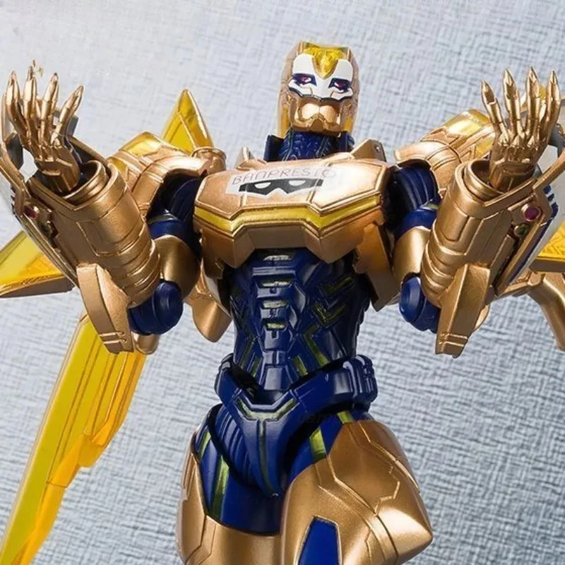 

BANDAI Genuine S. H. Figuarts Series Movable Toys Tiger and Rabbit Series Golden Ryan Nostalgic Model Collectibles Toy Model