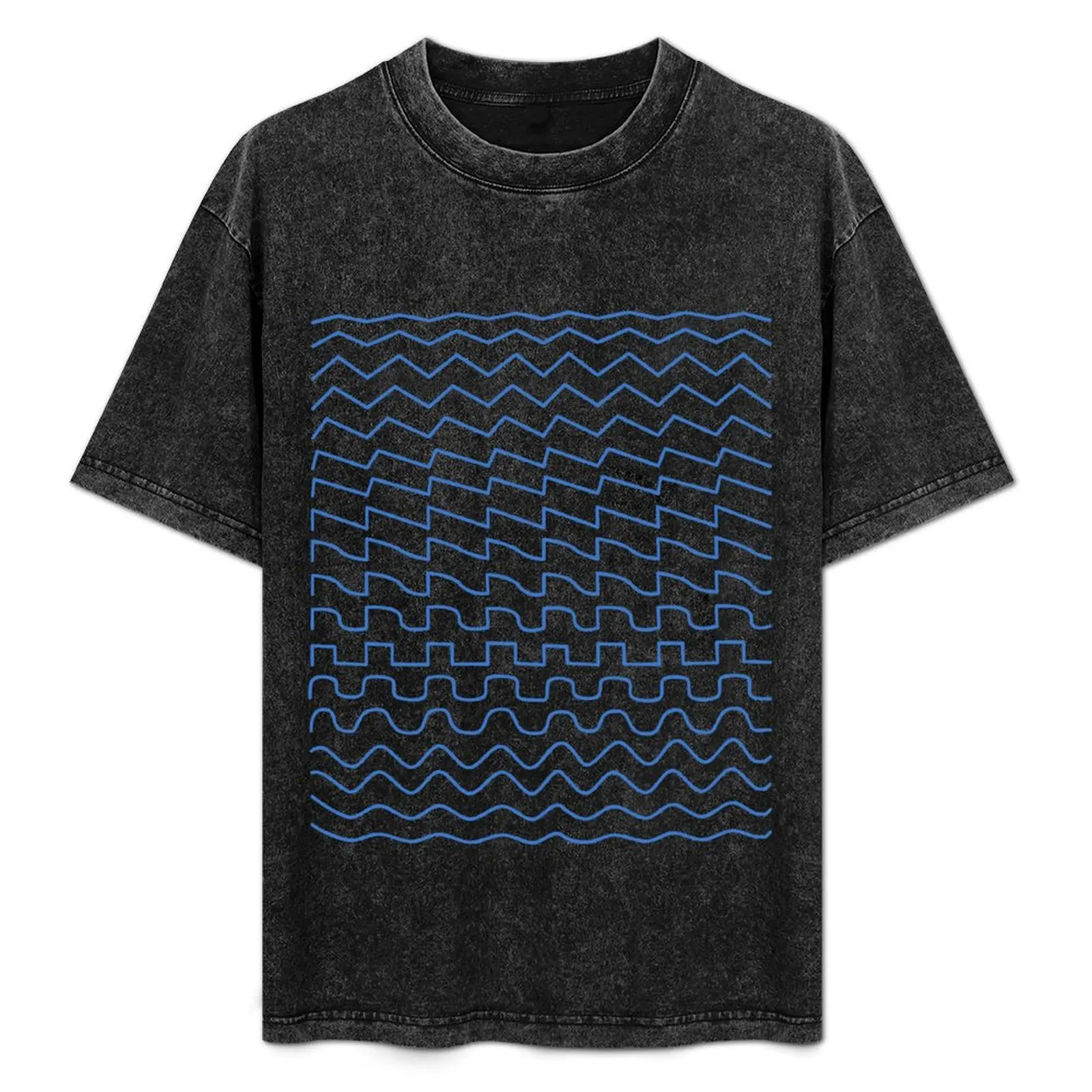 

Synthesizer Waveforms T-Shirt Casual Fashion Short Sleeve Cotton T-Shirt