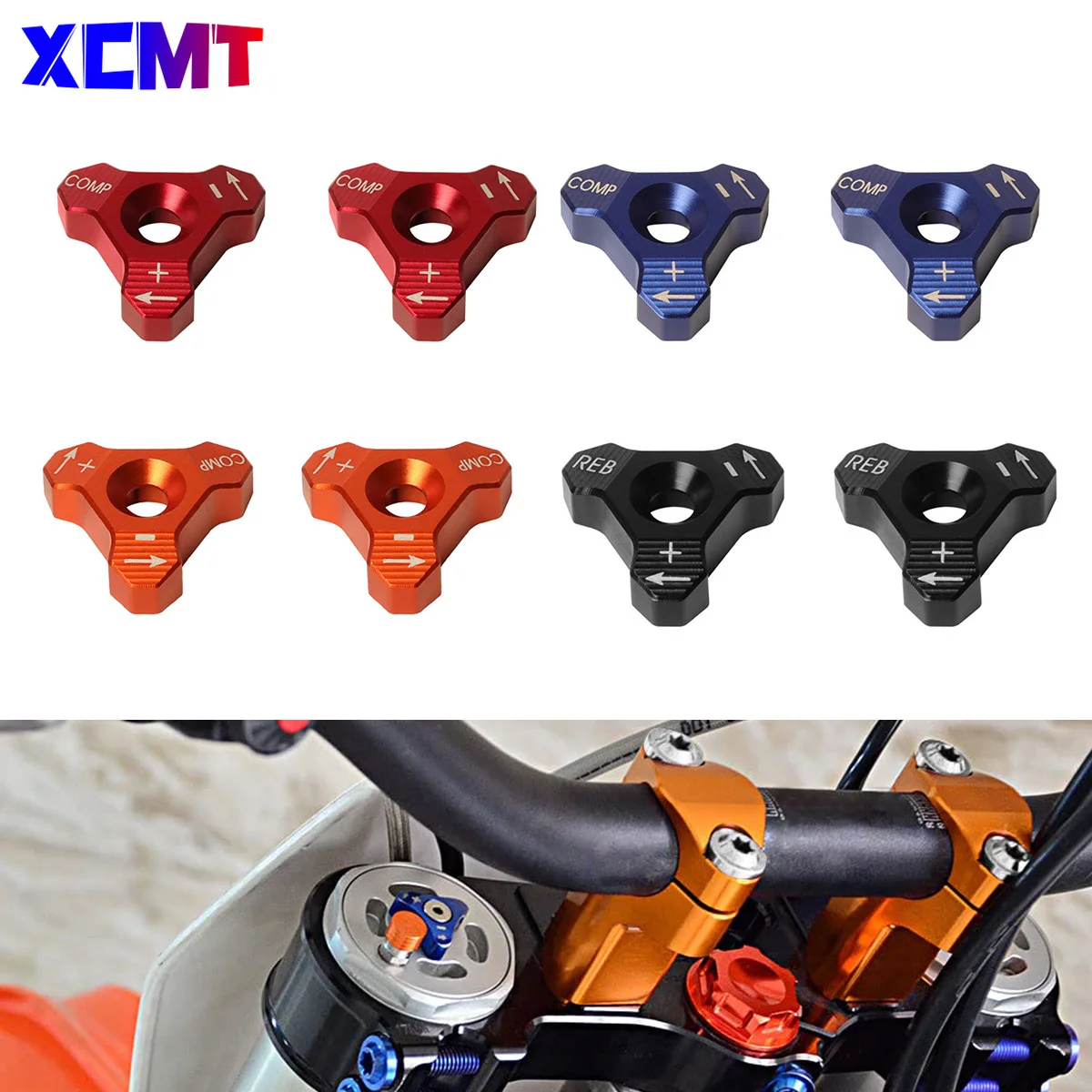 ممتص صدمات موتوكروس ، مسمار ضبط شوكة لمقبض KTM ، EXC ، من x ، من x ، x ، XC ، XCW ، MXC ، SMC ، دراجة حفرة ترابية ، 48