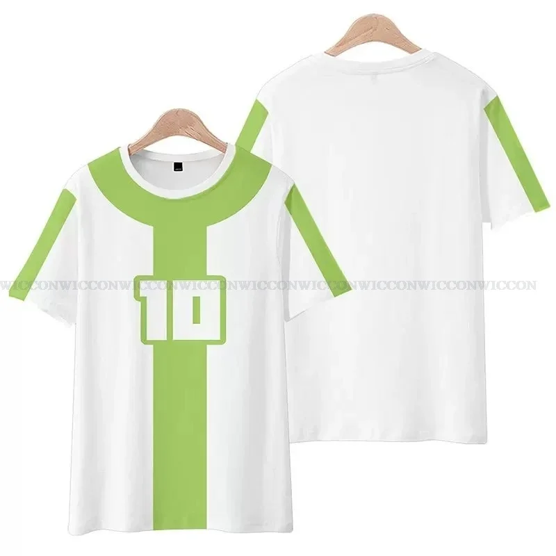 Ben Cosplay-Veste Verte à Capuche en Coton pour Enfant Garçon et Fille, Vêtement Décontracté avec Fermeture Éclair, T-shirt pour Adulte, 10 Gelcoat