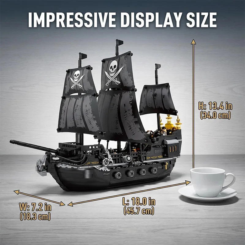 pirate ship building blocks view 9