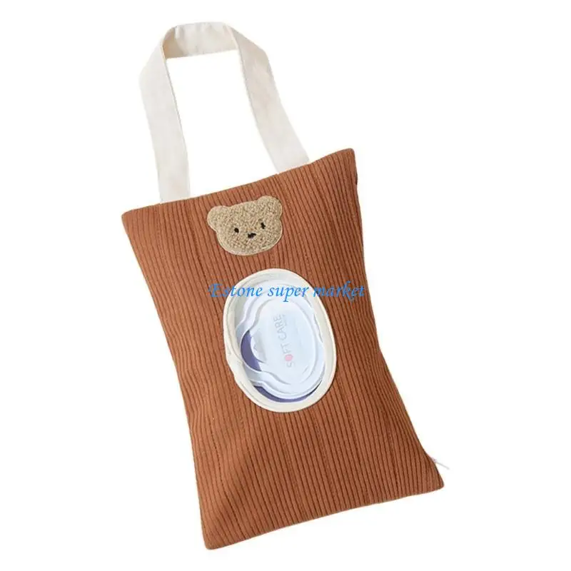 

090B Baby Wipe Container Portable & Refillable Wipe Case for Easy Access on the moves