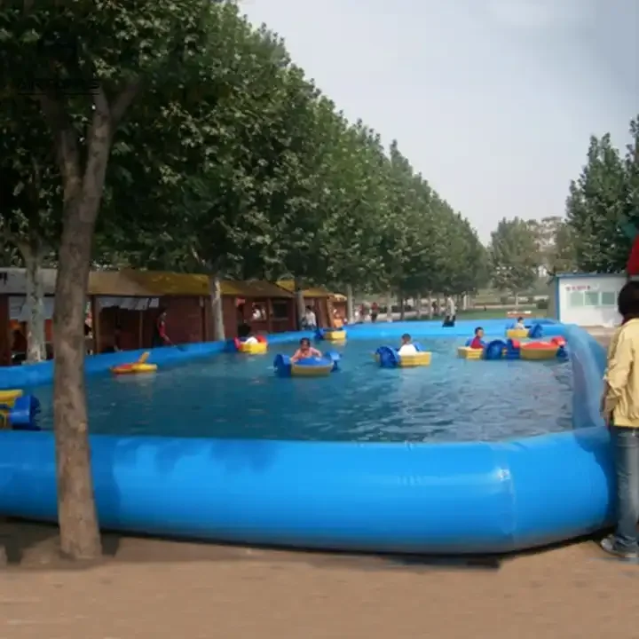 Commercial inflatable pool for rental business large inflatable water pool in low price