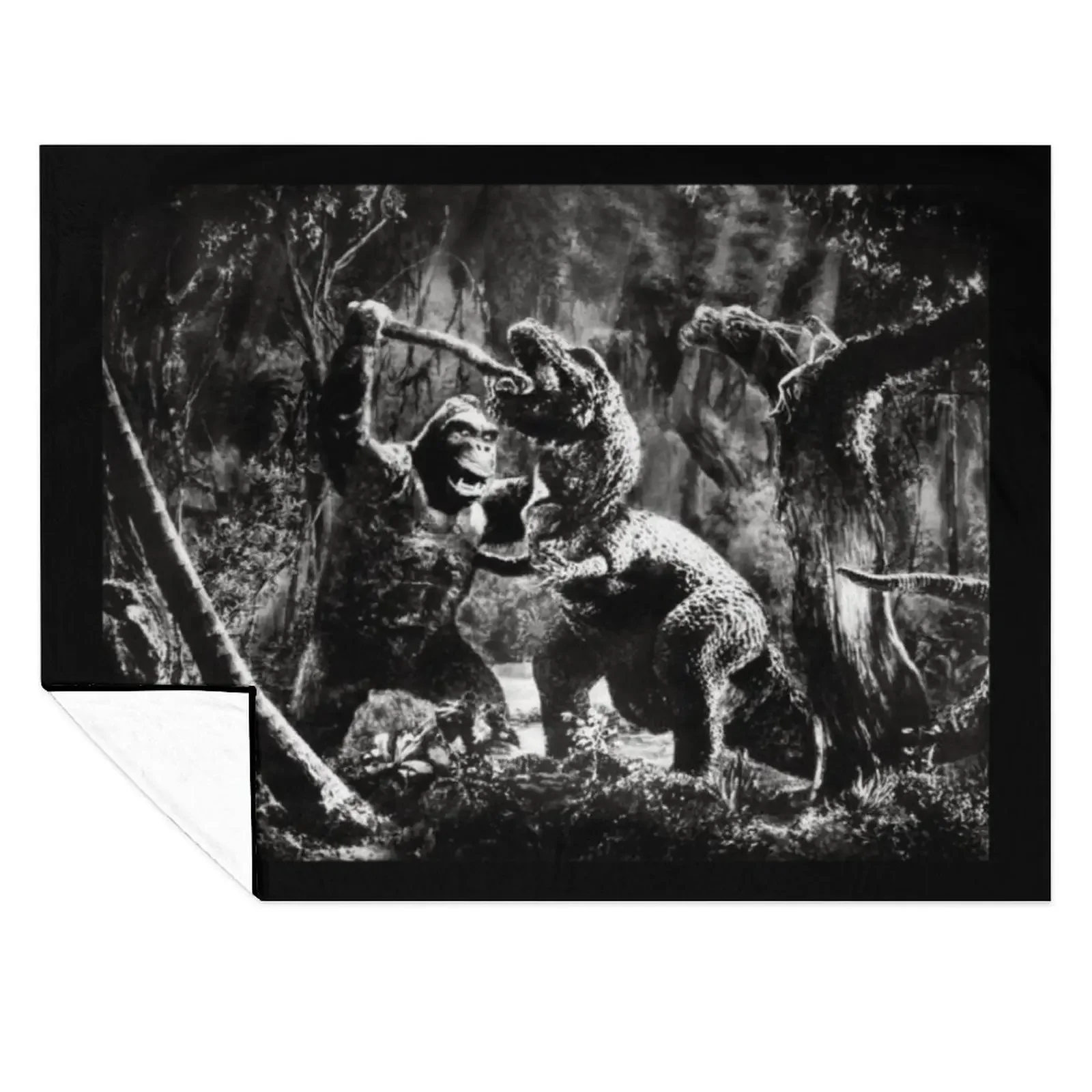 

The original 1933 King Kong . Throw Blanket Hair Warm christmas decoration Luxury Designer Blankets