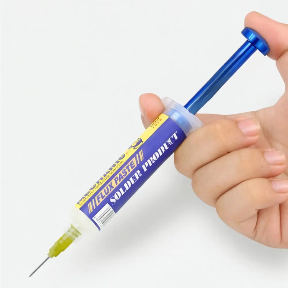 Manual Flux Dispenser Pusher For Solder Paste Welding Tool Electronic Repair Circuit Board Precision Soldering Accessory
